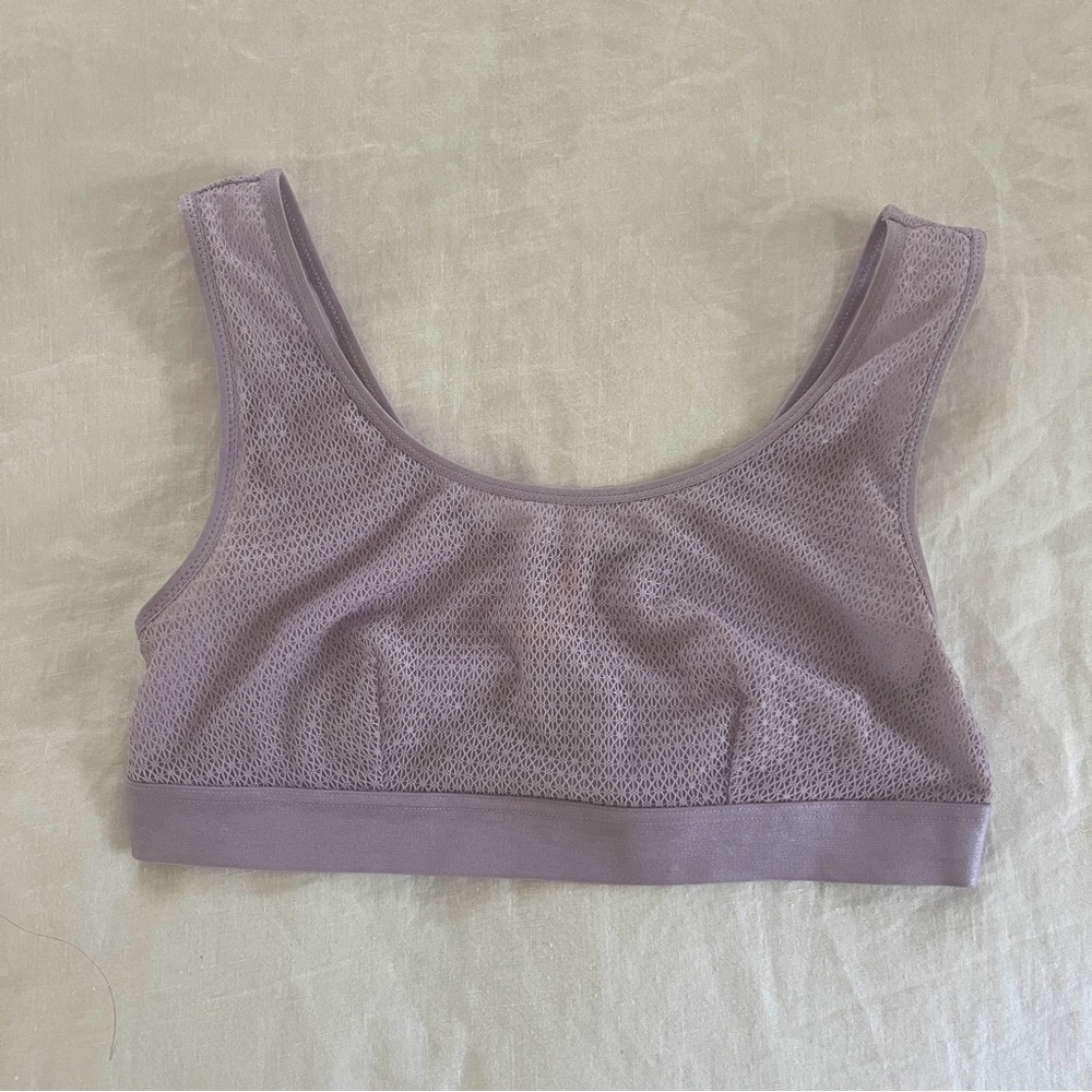 ThirdLove Mesh Bralette in Lilac | size small